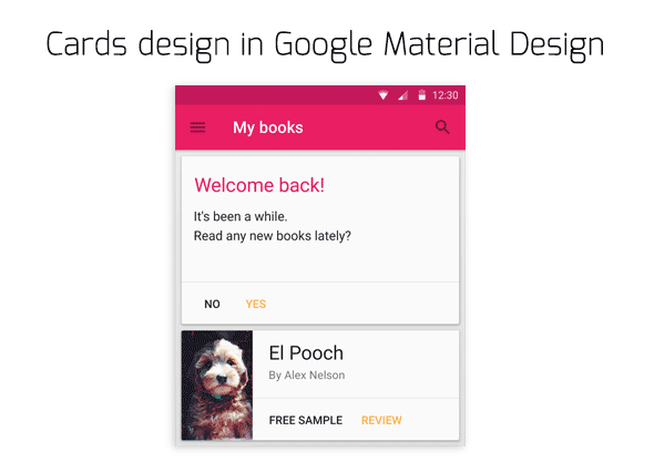 Better UX: Google Material Design guides Android app development